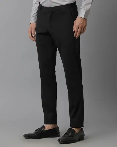 Men's Black Formal Trouser